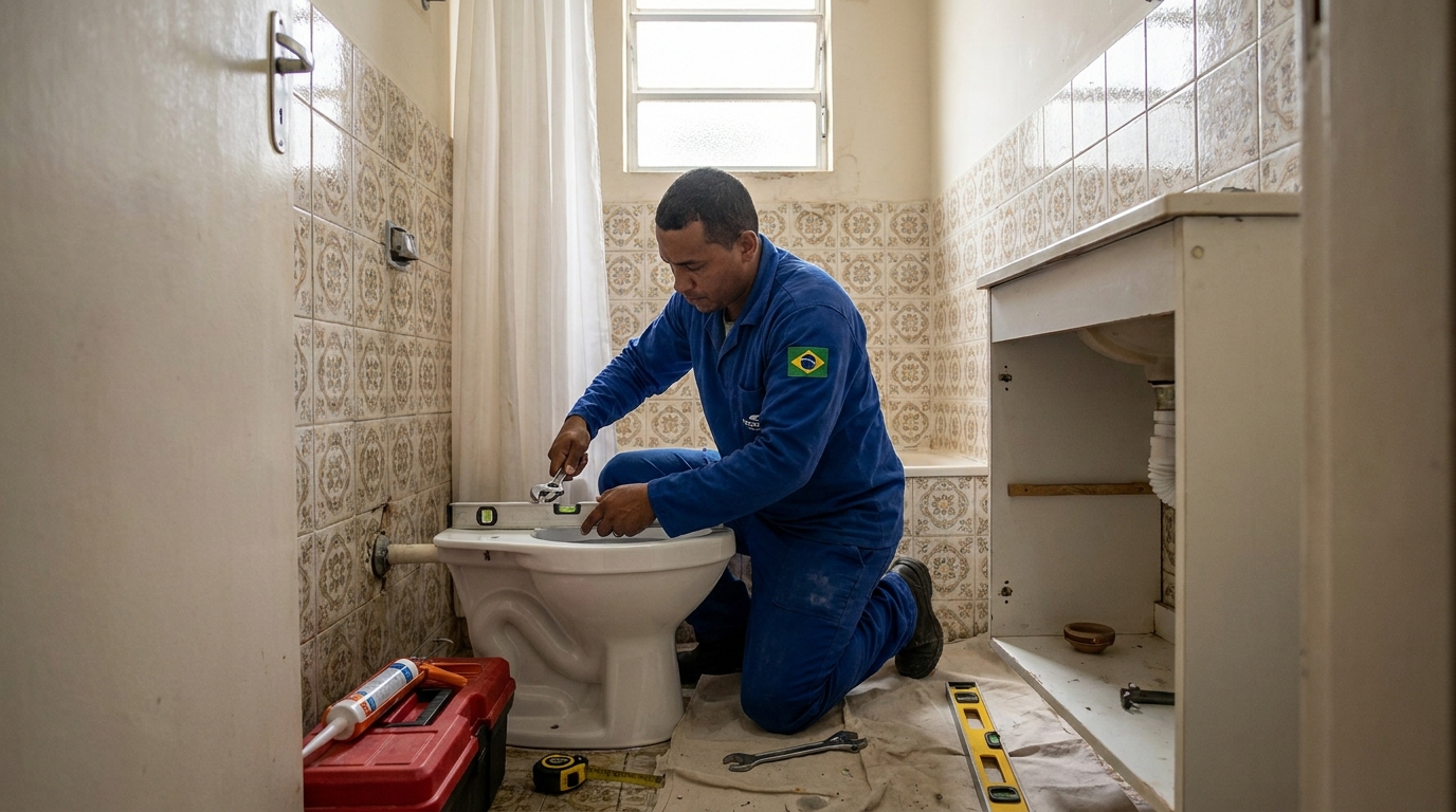 Ajuste de Base e Vedação em Taubaté‑SP